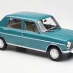 Simca 1100 GLS Borodine Green Norev 1:18 185754 Diecast - image 4 of 6