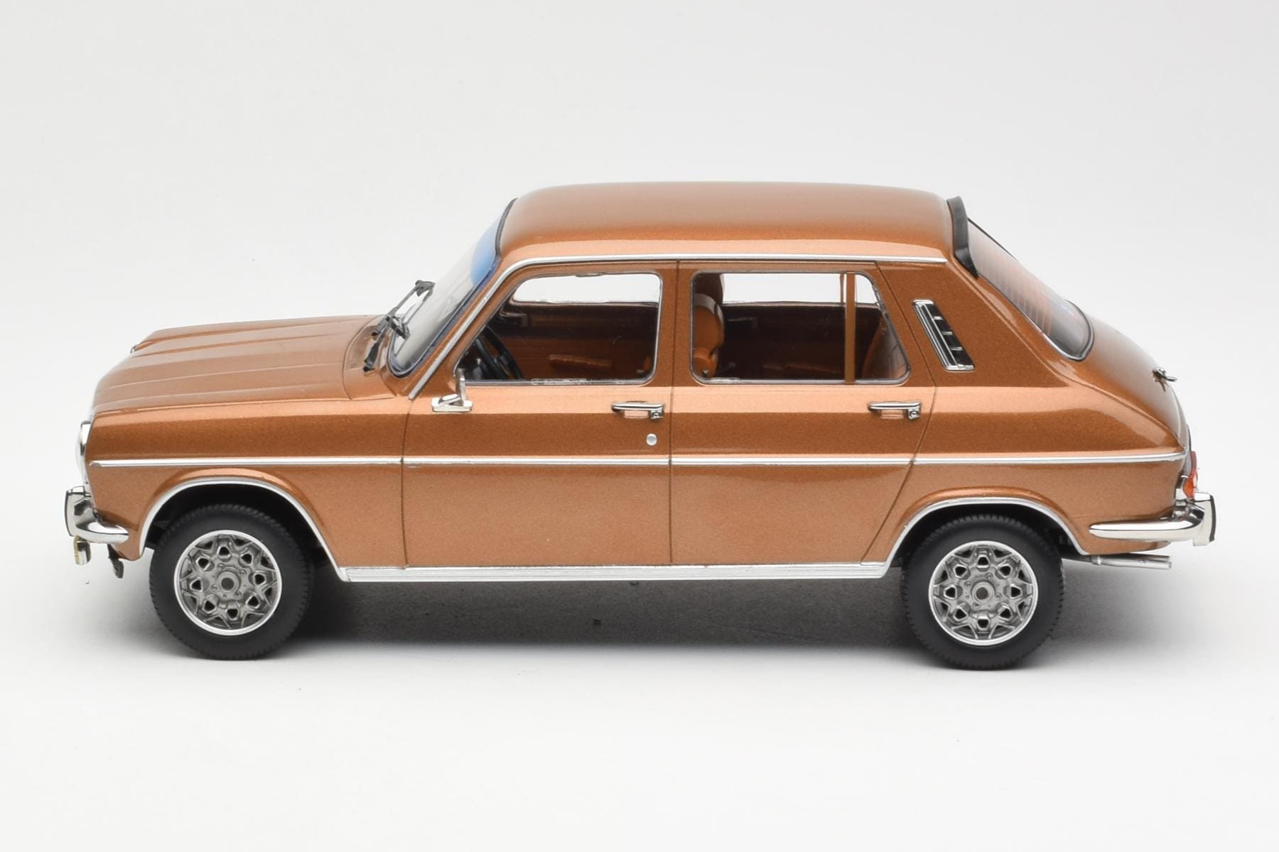 Simca 1100 Ti Sandalwood Metallic Norev 1:18 185750 Diecast - image 3 of 6