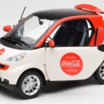 Smart Fortwo 451 Coca-Cola Minichamps 1:18 150036301 Diecast - image 2 of 8