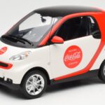 Smart Fortwo 451 Coca-Cola Minichamps 1:18 150036301 Diecast