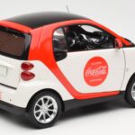 Smart Fortwo 451 Coca-Cola Minichamps 1:18 150036301 Diecast - image 3 of 8
