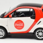 Smart Fortwo 451 Coca-Cola Minichamps 1:18 150036301 Diecast - image 4 of 8