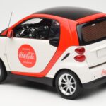 Smart Fortwo 451 Coca-Cola Minichamps 1:18 150036301 Diecast - image 7 of 8
