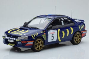 Subaru Impreza 555 #5 C. Sainz / L. Moya Tour de Corse 1995 IXO 1:18 18RMC063A Diecast