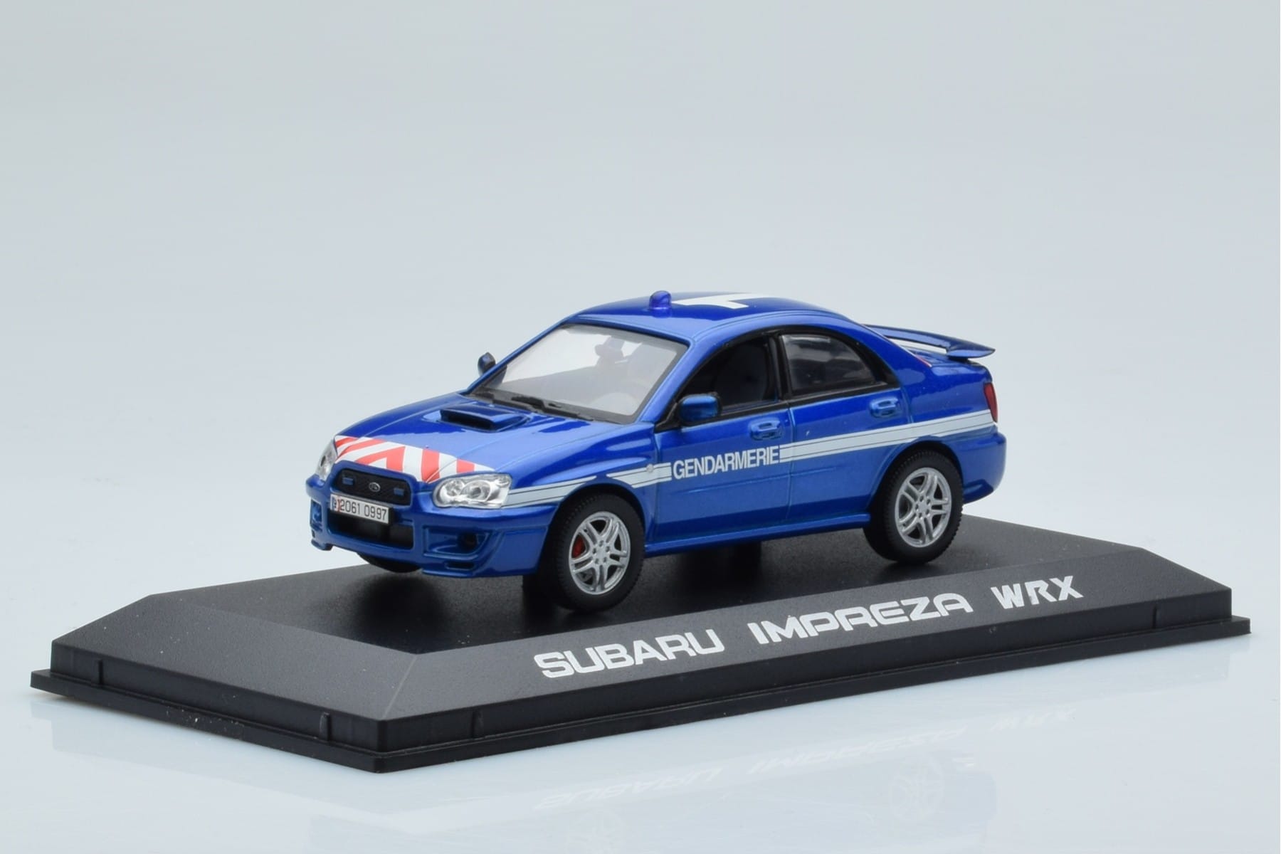 Subaru Impreza GD Gendarmerie Norev 1:43 800075 Diecast - image 2 of 4