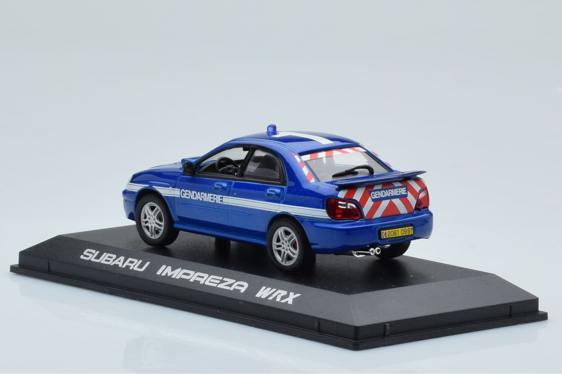 Subaru Impreza GD Gendarmerie Norev 1:43 800075 Diecast - image 3 of 4