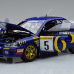 Subaru Impreza #5 C. Sainz / L. Moya 2nd Place Rally Monte Carlo 1995 Kyosho 1:18 08962B Diecast - image 2 of 9