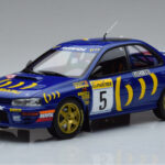 Subaru Impreza #5 C. Sainz / L. Moya 2nd Place Rally Monte Carlo 1995 Kyosho 1:18 08962B Diecast