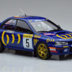 Subaru Impreza #5 C. Sainz / L. Moya 2nd Place Rally Monte Carlo 1995 Kyosho 1:18 08962B Diecast - image 5 of 9