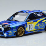 Subaru Impreza WRC #10 T. Makinen / K. Lindstrom Rally Monte Carlo Night Version 2002 Otto 1:18 OT784 Resin