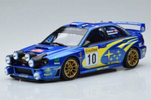 Subaru Impreza WRC #10 T. Makinen / K. Lindstrom Rally Monte Carlo Night Version 2002 Otto 1:18 OT784 Resin