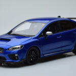 Subaru Impreza WRX STI Nurburgring Challenge Package Blue Kyosho 1:18 KSR18021BL Resin