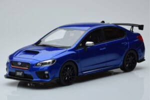 Subaru Impreza WRX STI Nurburgring Challenge Package Blue Kyosho 1:18 KSR18021BL Resin