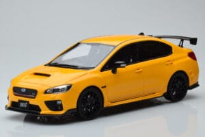 Subaru Impreza WRX STI Nurburgring Challenge Package Yellow Kyosho 1:18 KSR18021Y Resin
