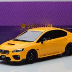 Subaru Impreza WRX STI Nurburgring Challenge Package Yellow Kyosho 1:18 KSR18021Y Resin - image 5 of 5
