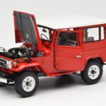 Toyota Land Cruiser FJ40 Van Red Kyosho 1:18 08971R Diecast - image 2 of 8
