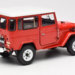 Toyota Land Cruiser FJ40 Van Red Kyosho 1:18 08971R Diecast - image 3 of 8
