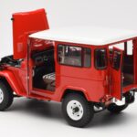 Toyota Land Cruiser FJ40 Van Red Kyosho 1:18 08971R Diecast - image 5 of 8