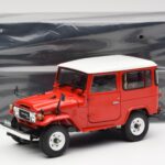 Toyota Land Cruiser FJ40 Van Red Kyosho 1:18 08971R Diecast - image 8 of 8