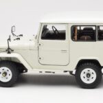 Toyota Land Cruiser FJ40 Van White Kyosho 1:18 08971W Diecast - image 4 of 8