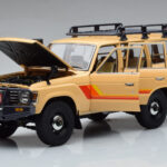 Toyota Land Cruiser 60 Beige With Optional Parts Kyosho 1:18 08956XBE Diecast - image 2 of 12