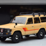 Toyota Land Cruiser 60 Beige With Optional Parts Kyosho 1:18 08956XBE Diecast - image 12 of 12