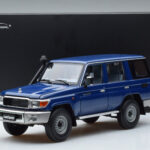 Toyota Land Cruiser J76 Blue Almost Real 1:18 870101 Diecast - image 7 of 7