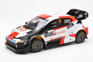 Toyota GR Yaris Rally1 #17 S. Ogier / V. Landais Safari Rally Kenya 2023 IXO 1:18 18RMC173A Diecast