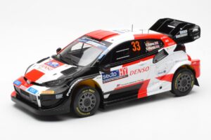 Toyota GR Yaris Rally1 #33 E. Evans / S. Martin Rally Finland 2023 IXO 1:18 18RMC174A Diecast