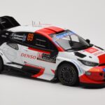 Toyota GR Yaris Rally1 #69 K. Rovanpera / J. Halttunen Rally Monte Carlo World Champion 2023 IXO 1:18 18RMC152B Diecast - image 4 of 6