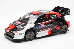 Toyota GR Yaris Rally1 #97 J-M. Latvala / J. Hanninen Rally Finland 2023 IXO 1:18 18RMC174B Diecast