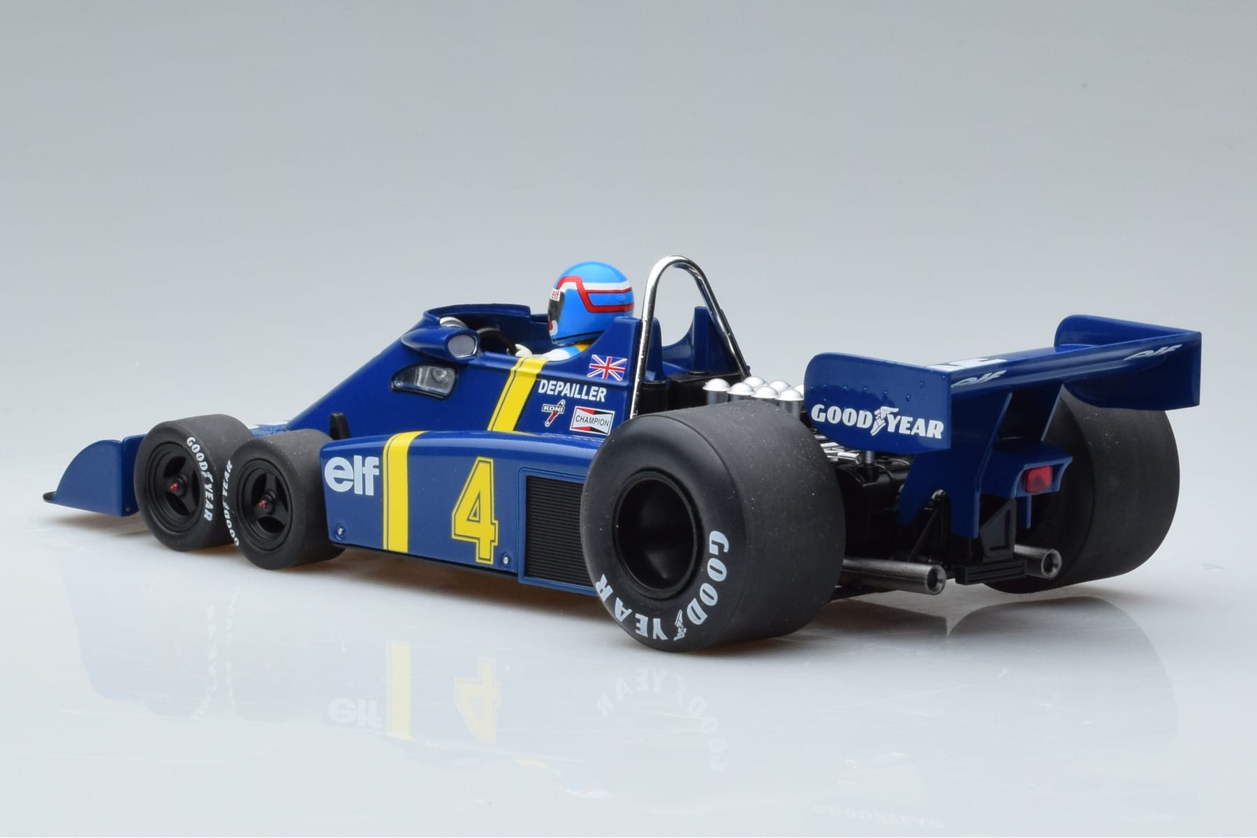Tyrrell P34 Elf #4 P. Depailler Sweden GP 1976 MCG 1:18 MCG18615F Diecast - image 5 of 6
