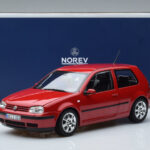 Volkswagen Golf Mk4 Red Norev 1:18 188573 Diecast - image 7 of 7