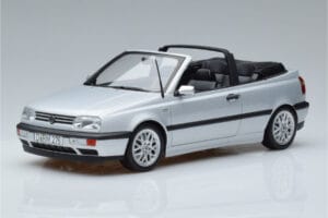 Volkswagen Golf Mk3 Cabriolet Silver Norev 1:18 188468 Diecast