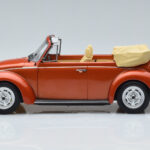Volkswagen Beetle 1303 Cabriolet Orange Norev 1:18 188526 Diecast - image 3 of 6