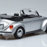 Volkswagen Beetle 1303 Cabriolet Silver Norev 1:18 188530 Diecast - image 2 of 6