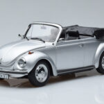 Volkswagen Beetle 1303 Cabriolet Silver Norev 1:18 188530 Diecast