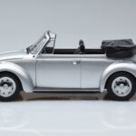 Volkswagen Beetle 1303 Cabriolet Silver Norev 1:18 188530 Diecast - image 3 of 6