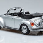 Volkswagen Beetle 1303 Cabriolet Silver Norev 1:18 188530 Diecast - image 5 of 6