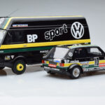 Volkswagen LT35 + Golf 1 GTI Group 2 Black Otto 1:18 OT353 Resin - image 2 of 6