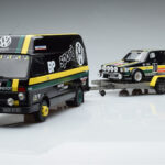 Volkswagen LT35 + Golf 1 GTI Group 2 Black Otto 1:18 OT353 Resin