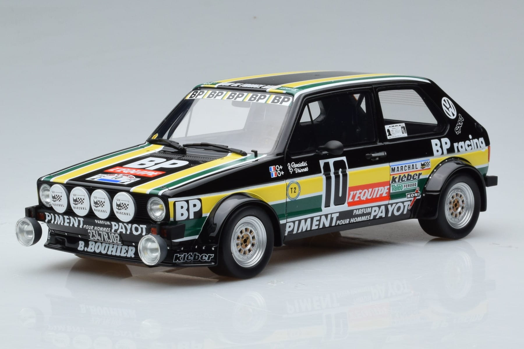 Volkswagen LT35 + Golf 1 GTI Group 2 Black Otto 1:18 OT353 Resin - image 5 of 6