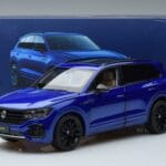 Volkswagen Touareg CR Blue FAW 1:18 LTC761021BLU Diecast - image 7 of 7