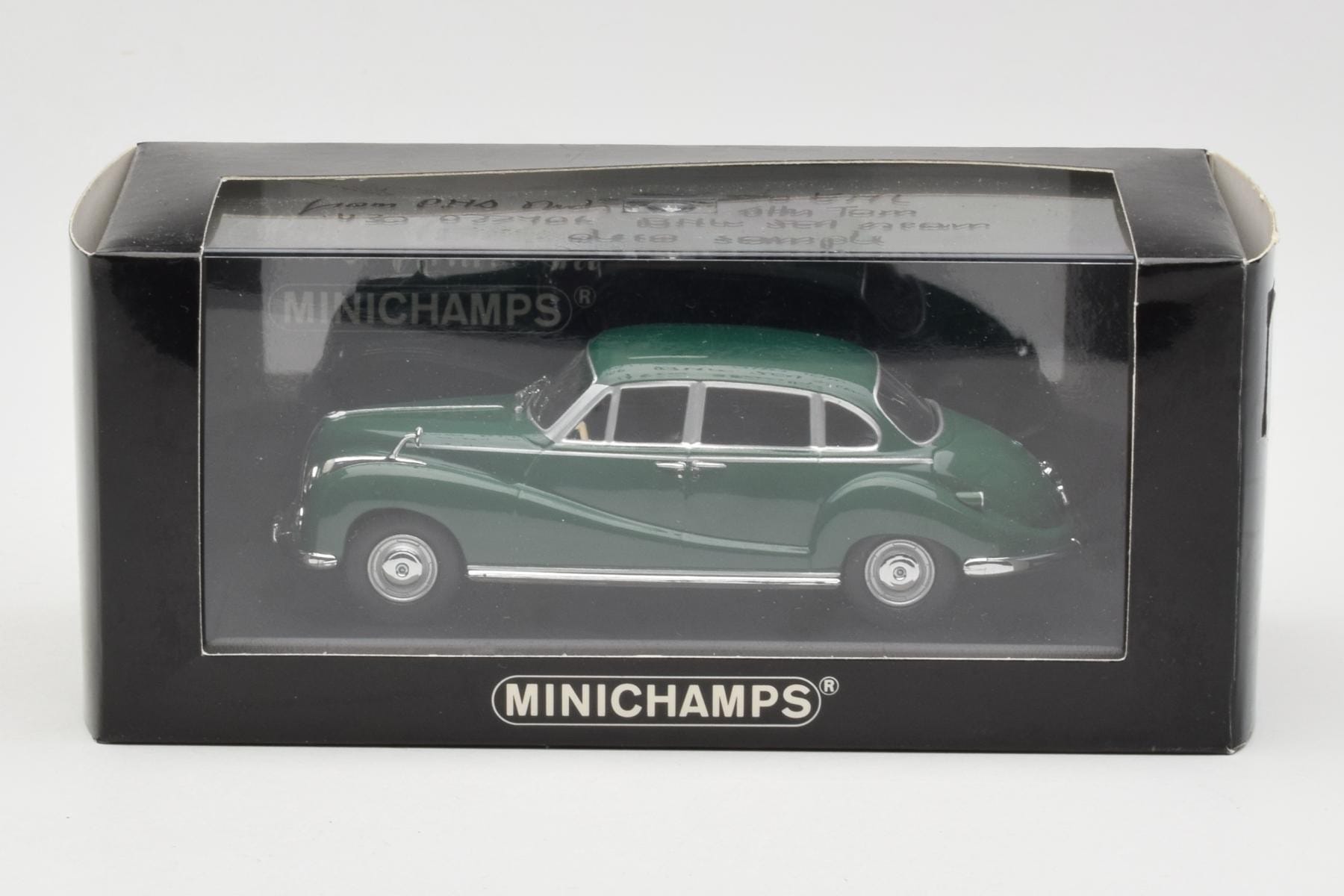 BMW 501 Green Sample Minichamps 1:43 BMW501 Diecast - image 4 of 4