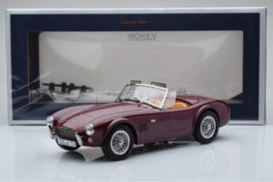 AC Cobra 289 Dark Red Norev 1:18 182758 Diecast - image 6 of 6