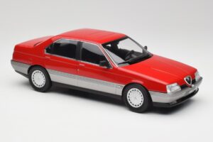 Alfa Romeo 164 Red Norev 1:18 187866 Diecast - image 4 of 6