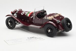 Alfa Romeo 1750 GS Spider #84 T. Nuvolari / B. Guidotti Mille Miglia Winner 1930 CMC 1:18 M-141 Diecast - image 5 of 6