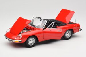 Alfa Romeo 2000 Spider Red Minichamps 1:18 180120930 Diecast - image 2 of 8