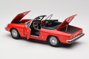 Alfa Romeo 2000 Spider Red Minichamps 1:18 180120930 Diecast - image 5 of 8