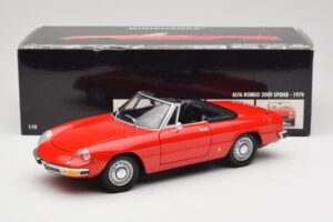 Alfa Romeo 2000 Spider Red Minichamps 1:18 180120930 Diecast - image 8 of 8